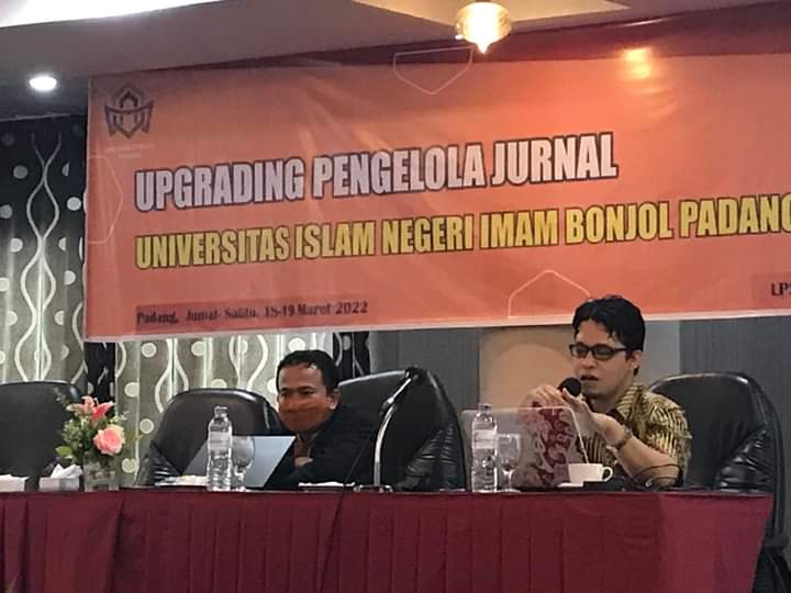 Upgrading Pengelola Jurnal Ilmiah 2022