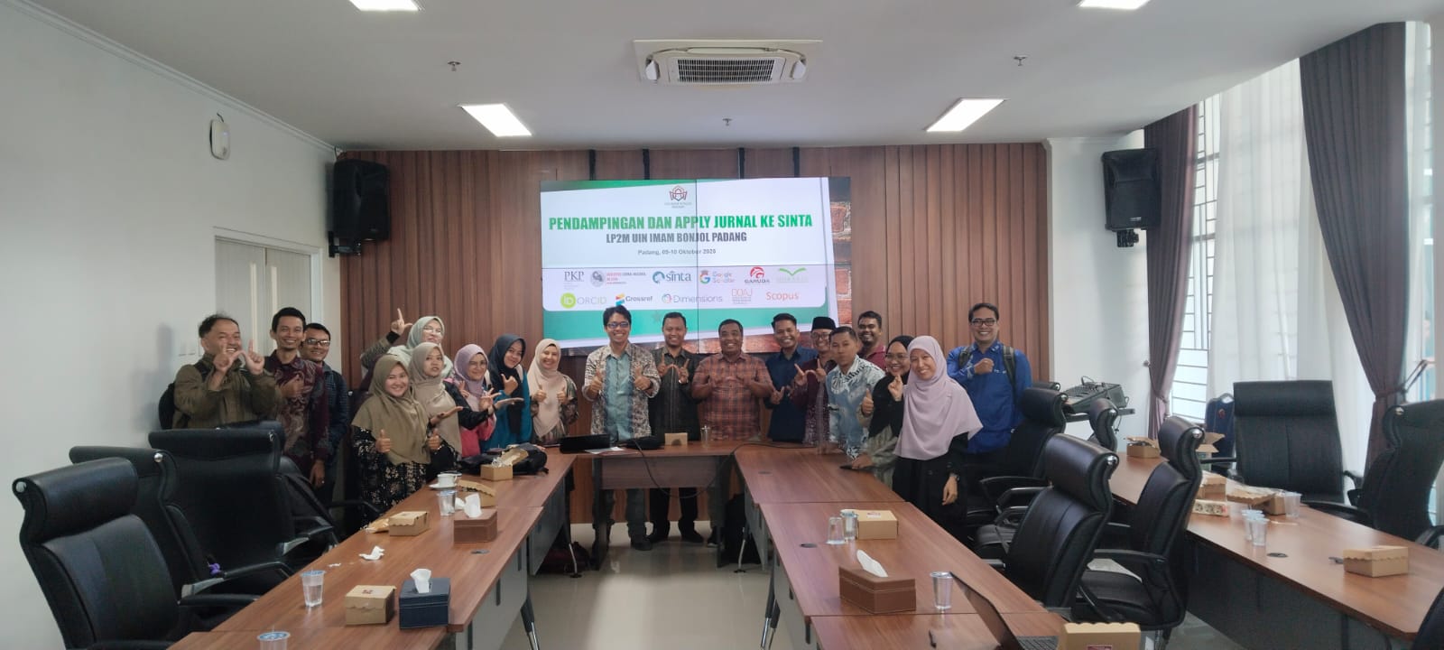 Gaspol Akreditasi Nasional: Pengelola jurnal UIN Imam Bonjol Ikuti Pendampingan dari LP2M