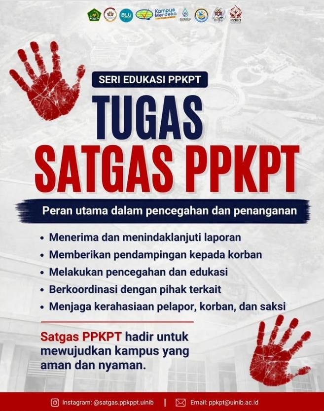 Seri Edukasi PPKPT: Membangun Kampus UIN Imam Bonjol Padang yang Aman dan Nyaman