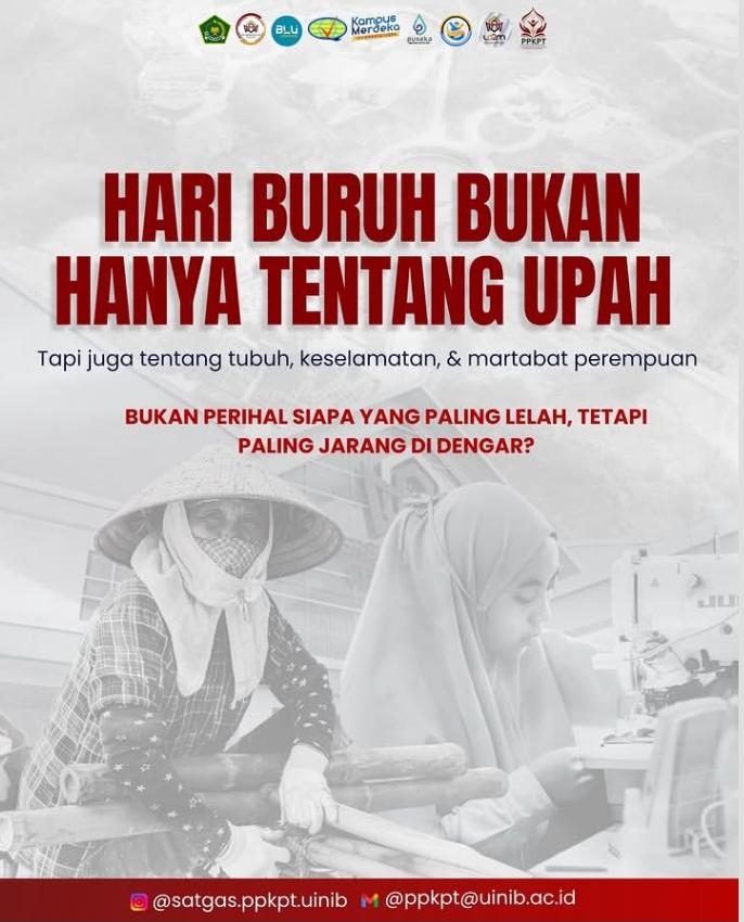 PPKPT UNIB Peringati Hari Buruh: Meneguhkan Martabat, Keselamatan, dan Perlindungan bagi Pekerja Perempuan